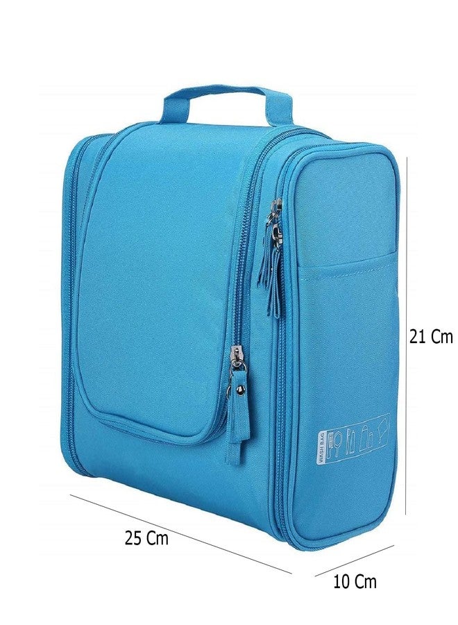 ستايليز حقيبة أدوات تجميل ستايليز للرجال/النساء، مصنوعة من البوليستر 300D، لتنظيم المكياج، مناسبة للسفر (S1402_أسود) - Image 4